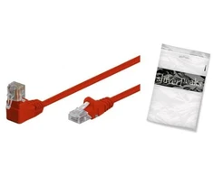 Shiverpeaks Kabelis krosowy cat6 S/FTP PIMF kątowy-prosty raudona 3m (BS08-64044)