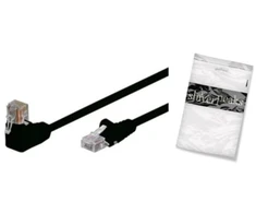 Shiverpeaks Kabelis krosowy cat6 S/FTP kątowy-prosty juoda 7,5m (BS08-64065)