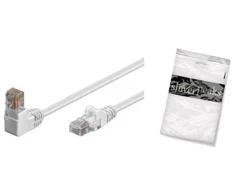 Shiverpeaks tinklo kabelis cat6 S/FTP PIMF kampuotas-tiesus baltas 7,5m (BS08-64066)