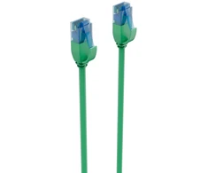 Shiverpeaks Kabelis sieciowy patchkabel cat.6 U/UTP slim žalia 1m (BS08-22023)
