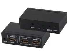 Shiverpeaks Professional HDMI Switch 2xIN 1xOUT 4K2K 3D (SP05-02002)