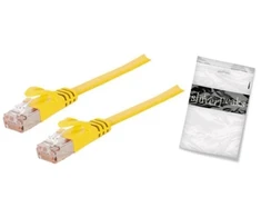 Shiverpeaks Płaski kabelis sieciowy RJ-45, Cat 7, U/FTP, geltona, 3m (BS75513-SLY)