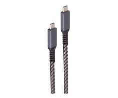 Shiverpeaks USB-C kabelis įkrovimui 3.2 100W PD Tekstilė 1m