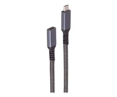 Kabelis USB Shiverpeaks USB-C Kabelis przedłużający 3.2 PD tekstylny 1,5m (BS14-74006)