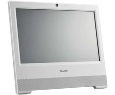 Shuttle „viskas viename“ „Barebone X50V9“, 15,6 colio vieno lietimo ekranas (varžinis), „Celeron 7305U“, „Wi-Fi“, IP54, be ventiliatoriaus, veikia visą parą, „viskas viename“, „viskas viename“ asmeninis kompiuteris su „Barebone“, LGA 1700, DDR5-SDRAM, M.2, „Serial ATA III“, 90 W