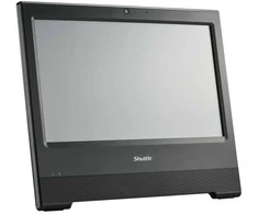 Shuttle „viskas viename“ „Barebone X50V9“, 15,6 colio vieno lietimo ekranas (varžinis), „Celeron 7305U“, „Wi-Fi“, IP54, be ventiliatoriaus, veikia visą parą, „viskas viename“, „viskas viename“ asmeninis kompiuteris su „Barebone“, LGA 1700, DDR5-SDRAM, M.2, „Serial ATA III“, 90 W