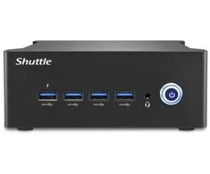 SHUTTLE XPC Nano NT10H5 Barebone Intel Core Ultra 5 125H 2xSODIMM 1xM.2