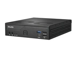 Shuttle XP? slim DH610V2 komputer typu barebone Wielkość PC 1.35L Juodas Intel H610 LGA 1700