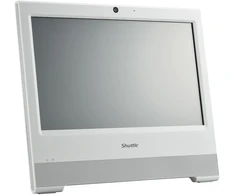 Shuttle „All-In-One“ bazinis kompiuteris X50N, 15,6" vieno prisilietimo ekranas (rezistinis), Intel N150, Wifi, IP54, be ventiliatoriaus, nepertraukiamas darbas 24/7, „All-in-One“, „All-in-One“ kompiuterio bazinis komplektas, Intel SoC, BGA 1264, DDR5-SDRAM, M.2, Serial ATA III