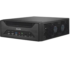 Shuttle XPC slim XH610 barebone kompiuteris LGA1700 Intel H610, be CPU, juodas
