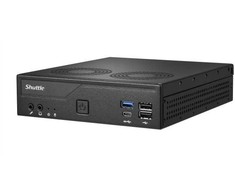 Shuttle XP? slim DH610V2, 1,35 L talpos kompiuteris, Mini PC barebone, Intel H610, LGA 1700, DDR5-SDRAM, 120 W