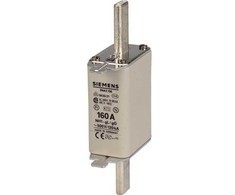 Siemens Įtaisas NH 200A 500V klasė gG standartinė versija neizoliuoti gnybtai dydis 2 3NA3240