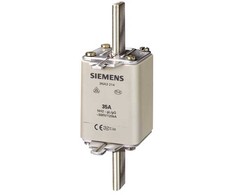 Siemens Lydusis įdėklas NH 250A 500V gG klasė standartinė versija neizoliuoti užkabos dydis 2 3NA3244