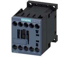 SIEMENS kontaktorius 5,5 kW, 400 V AC, 12 A esant AC33 poliui, 1 NO, valdymo įtampa 24 V DC, dydis S00