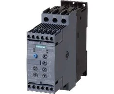 „Siemens“ švelnaus paleidimo įrenginys, 3 fazių, 200–480 V kintamoji srovė, 32 A, 15 kW / 400 V, 110–230 V kintamoji/nuolatinė srovė, S0 (3RW4027-1BB14)