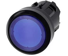Siemens Paryškinti mygtuką 22mm mėlyna su savarankiškai grįžti 3SU1001-0AB50-0AA0