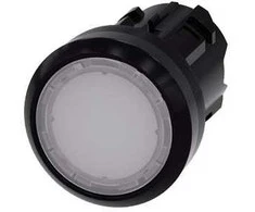 Siemens Przycisk podśw 22mm apvalus płaski balta su samopowr 3SU1001-0AB60-0AA0