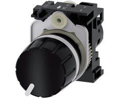 Siemens 3SU12002PS101AA0 3SU1200-2PS10-1AA0 Sukamasis potenciometras 10 k? 1 vnt., 66 g, 121 mm, 73 mm, 34 mm