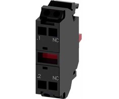 Siemens Kontaktų blokas 1R priekinio montavimo spyruoklinis gnybtas Sirius ACT (3SU1400-1AA10-3CA0)