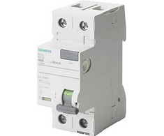 Siemens 5SV3612-6 FI apsauginis jungiklis, 2 polių, 25 A, 0,3 A, 230 V