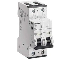 „Siemens“ automatinis jungiklis 2P C 2A 6kA AC (5SY6202-7)