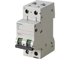 Siemens Wyłącznik nadprądowy 2P C 6A 6kA AC 5SL6206-7