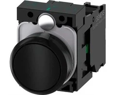 Siemens SIRIUS ACT 3SU1100-0AB10-1BA0 Drucktaster Frontring Kunststoff Betätiger