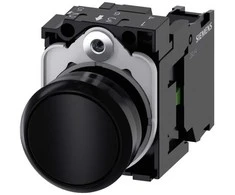 Siemens SIRIUS ACT 3SU1100-0AB10-1BA0 Drucktaster Frontring Kunststoff Betätiger