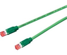 Siemens Kabelis krosowy (Patch Cord) SF/UTP kat.6A žalia 2m 6XV1870-3QH20