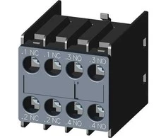 „Siemens“ pagalbinis kontaktas 2NO 2NC, montuojamas priekyje S00-S0 (3RH2911-1HA22)