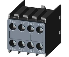„Siemens“ pagalbinis kontaktas 2NO 2NC, montuojamas priekyje S00-S0 (3RH2911-1HA22)