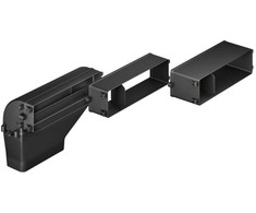 Orkaitė Siemens Siemens HZ381401, Cooker hood exhaust air set, Juodas, 1.46 kg, 590 mm, 765 mm, 160 mm