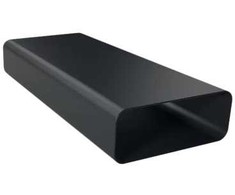Siemens Siemens flat duct piece HZ9VDSM1, 50cm, pipe (juodas, straight, male)