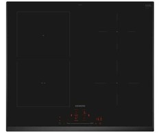 Siemens iQ100 ED651HSC1E juoda įmontuojama 60 cm zoninė indukcinė kaitlentė 4 zona(-os)