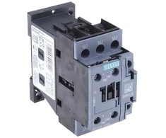 SIEMENS kontaktorius 11kW, 400V AC, 25A ties AC33 poliais, 1NO+1NC, valdymo įtampa 230V AC 50Hz, dydis S0