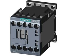 SIEMENS kontaktorius 4kW, 400V AC, 9A ties AC33 poliais, 1NO, valdymo įtampa 24V DC, dydis S00
