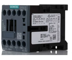 SIEMENS Kontaktorius 3kW, 400V AC, 7A esant AC33 apkrovai, 1NO, valdymo įtampa 24V DC, dydis S00