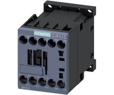 SIEMENS kontaktorius 5,5 kW, 400 V AC, 12 A esant AC33 poliui, 1 NO, valdymo įtampa 24 V DC, dydis S00