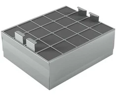 Siemens LZ00XXP00, Cooker hood filter, Juodas, Pilkas, 1 pc(s)