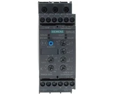 „Siemens“ švelnaus paleidimo įrenginys, 3 fazių, 200–480 V kintamoji srovė, 25 A, 11 kW / 400 V, Uc = 110–230 V kintamoji/nuolatinė srovė, S0 (3RW4026-1BB14)