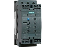 Siemens švelnaus paleidimo 3 fazių 200-480VAC 63A 30kW/400V Uc=110-230V AC/DC S2 (3RW4037-1BB14)