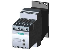 Siemens švelnaus paleidimo įrenginys, 3 fazių, 200–480 V kintamoji srovė, 9 A, 4 kW / 400 V, Uc = 24 V kintamoji / nuolatinė srovė, S00 (3RW3016-1BB04)