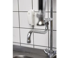 Sieninis pakabukas Vikan 78x41mm baltas vieno kablio modulis higieniškas baltas 1x1x1mm (1)