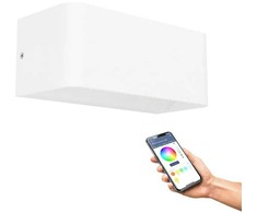 Kinkiet (sieninis šviestuvas) EGLO SANIA-Z MATTER lauke, siena L200 RGB/CCT 1250
