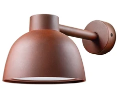 Sieninis šviestuvas Sg Armaturen Herningo siena „Midi Corten“