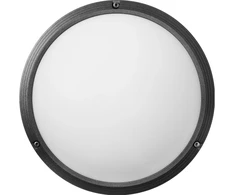 Sieninis šviestuvas Solar Plus Ocus Open 12W LED 6W-12W, 3000-3500-4000K, Mikrobølge Sensor, RAL7024