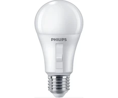 PHILIPS CorePro LED lemputė A60 E27 2700K–6500K CRI 80 15000 h plastikinė
