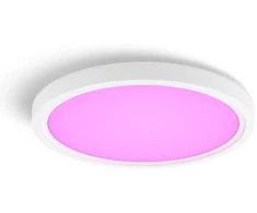 Signify Philips Hue WCA Tento apvalus lubų šviestuvas 42,1 cm, M baltas