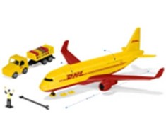 Siku DHL Lėktuvas su priedais