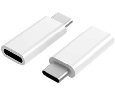 Sinox adapteris „Lightning“ - USB C. Baltas